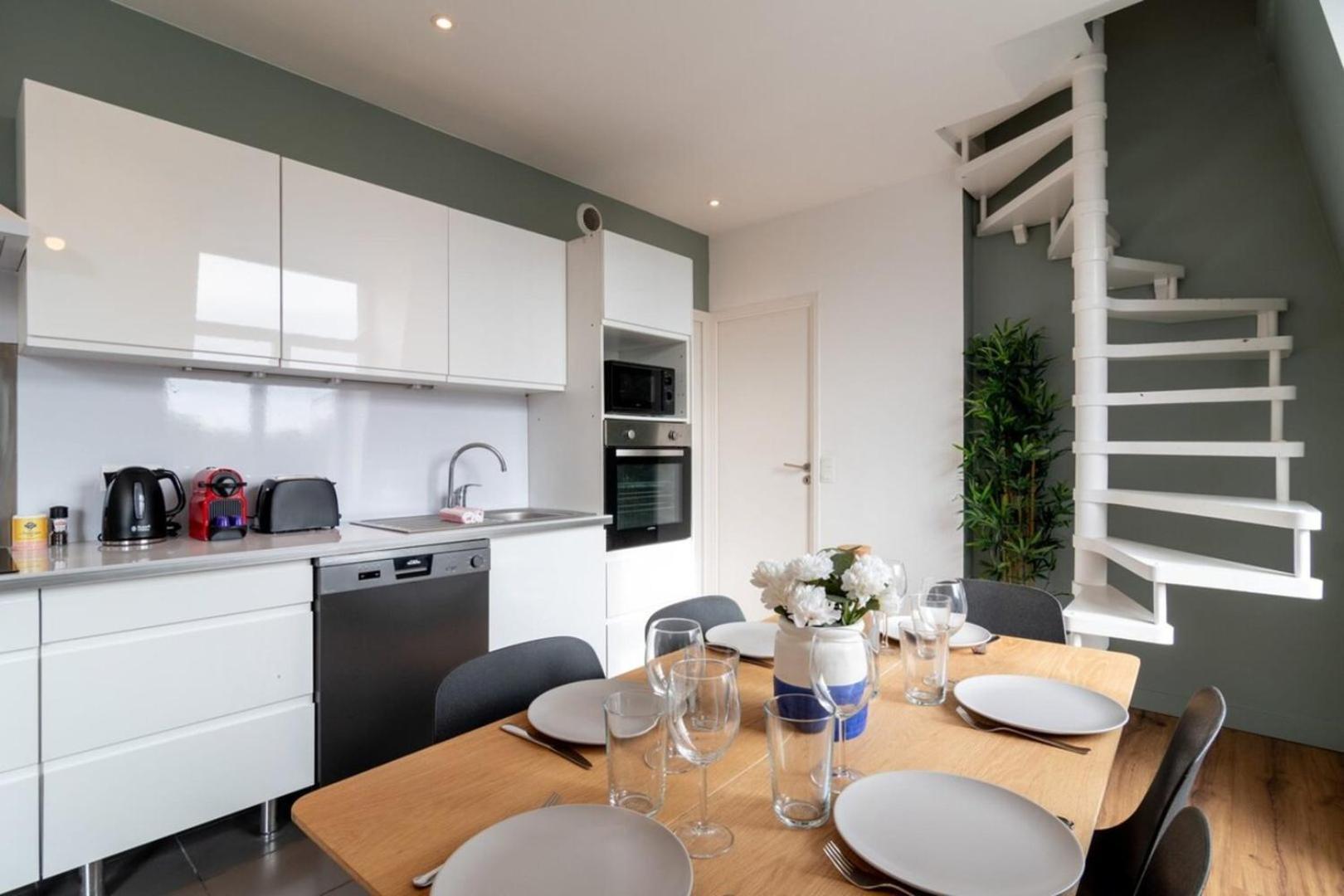 Marcq En Baroeul - Superb Apartment + Parking エクステリア 写真